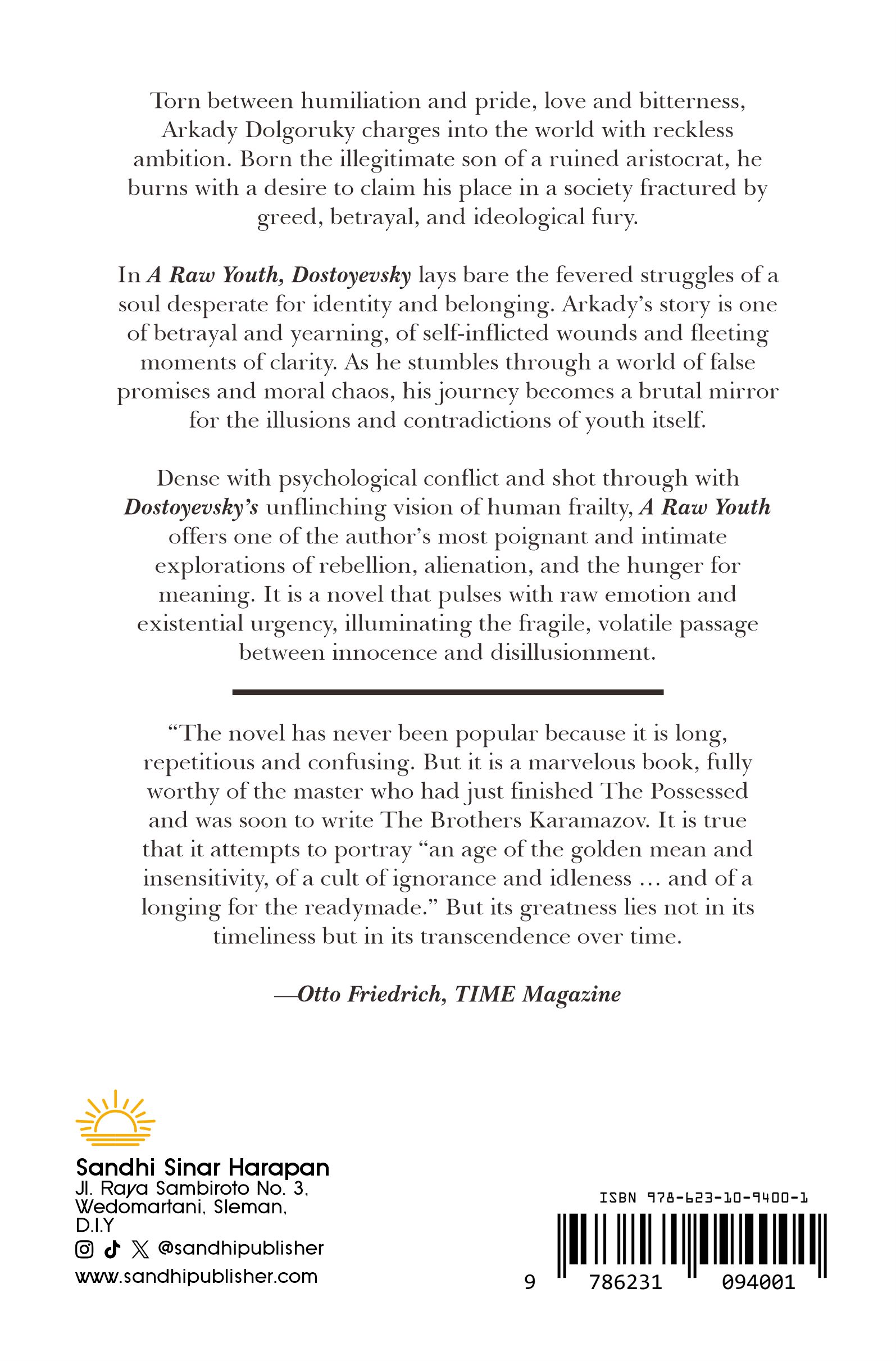 A Raw Youth by Fyodor Dostoevsky - Image 2