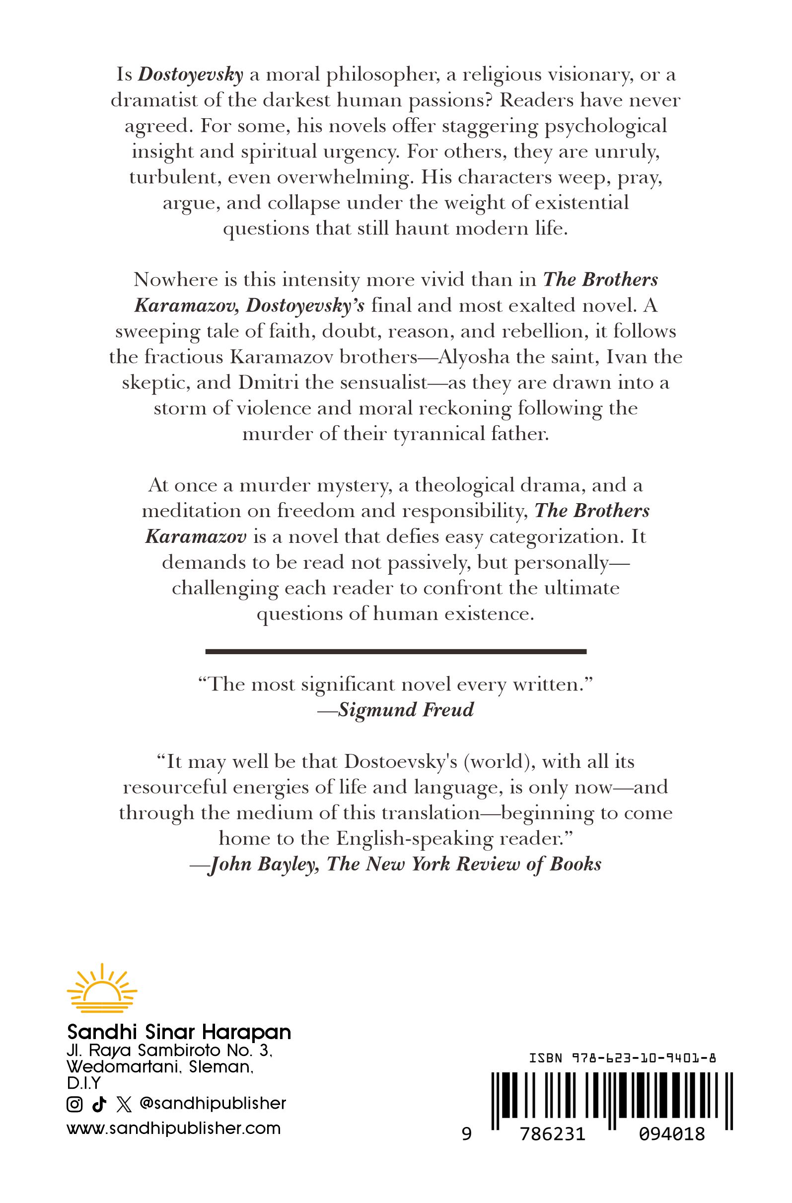 The Brothers Karamazov by Fyodor Dostoyevsky - Image 2